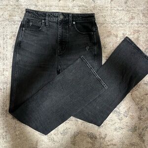 Madewell Black Boot Cut Jeans